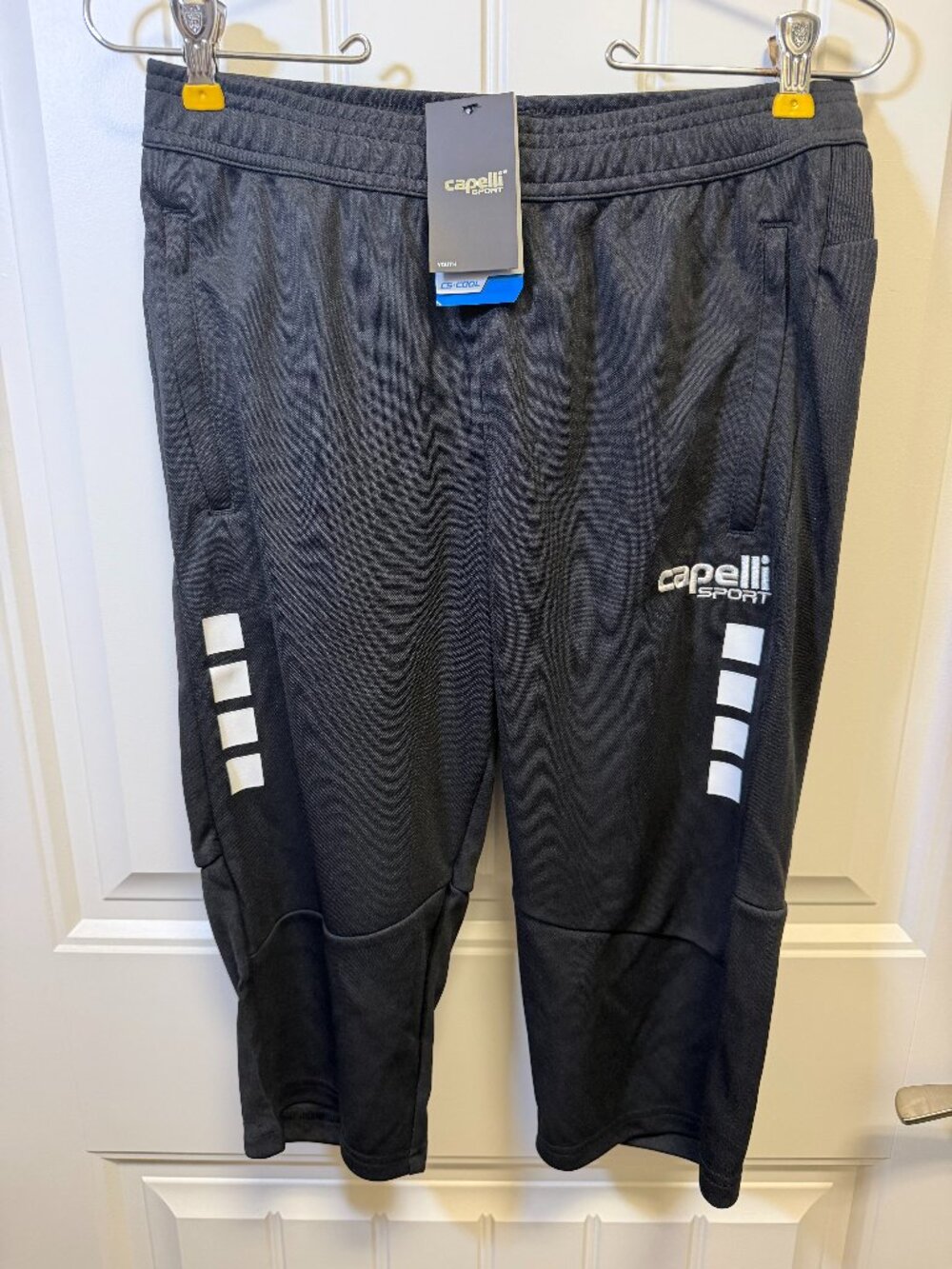 NWT Capelli Sport Uptown 3/4 Training Pant Youth XL Black